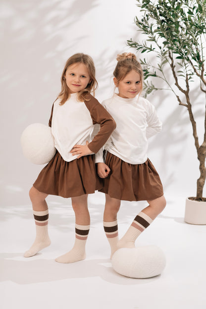 Longsleeve dziecięcy Off White | Habi Kids