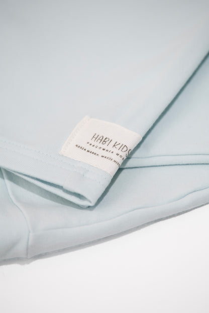 Spodnie Wide Leg Baby Blue | Habi Kids