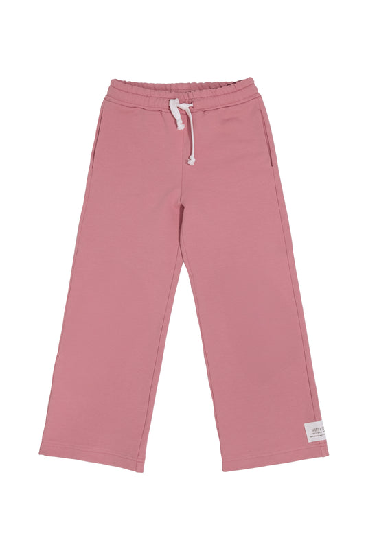 Spodnie Wide Leg Dusty Rose | Habi Kids