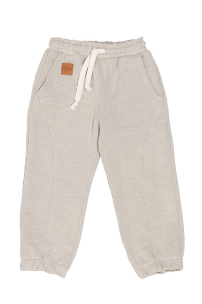 Spodnie dresowe dziecięce Soft Grey | polska bawełna premium | Habi Kids