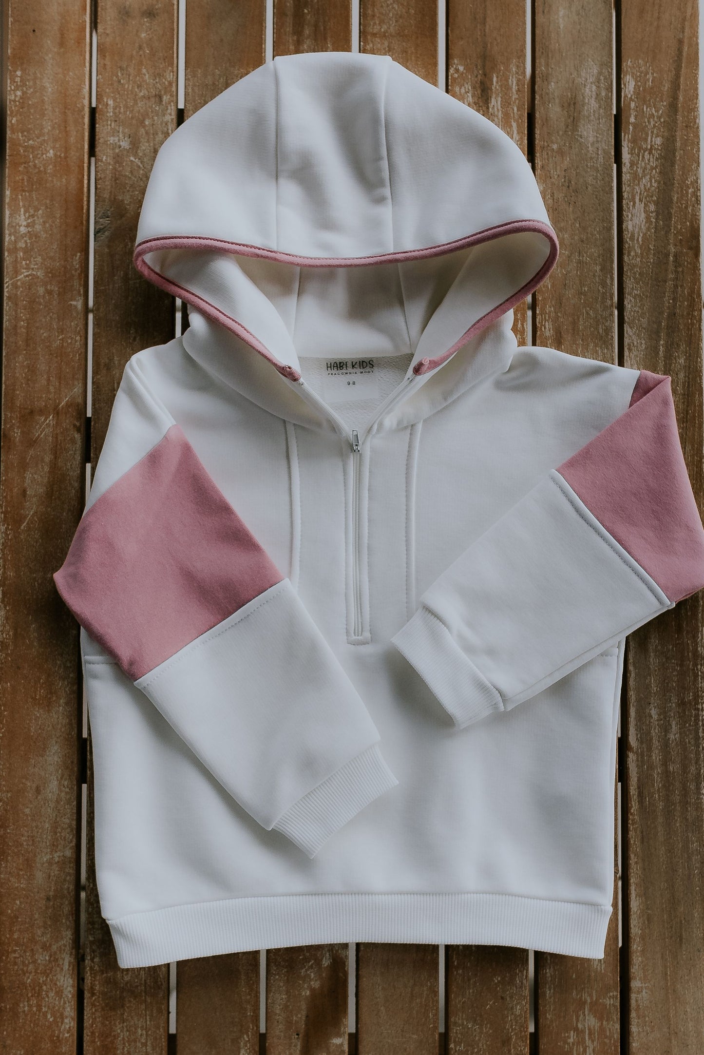 Bluza dresowa dziewczęca z kapturem Cherry Girl | Habi Kids