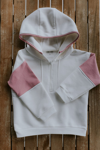 Bluza dresowa dziewczęca z kapturem Cherry Girl | Habi Kids
